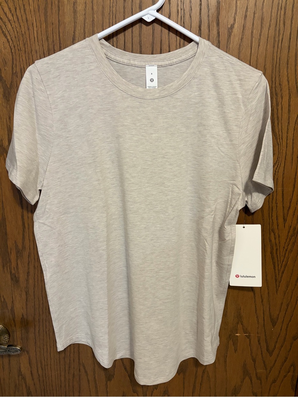 lululemon athletica Love Crew Short Sleeve Tee in Oatmeal Heather